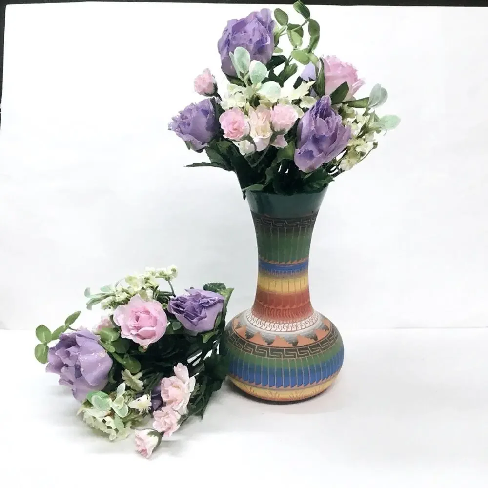 Set of 2 Faux Roses Bouquets